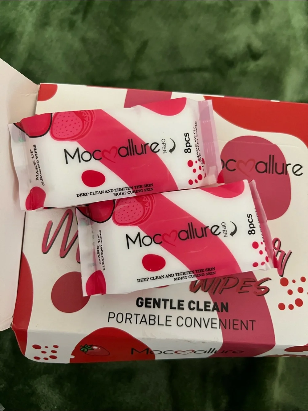 Mocallure Travel Makeup Remover Wipes(2)
